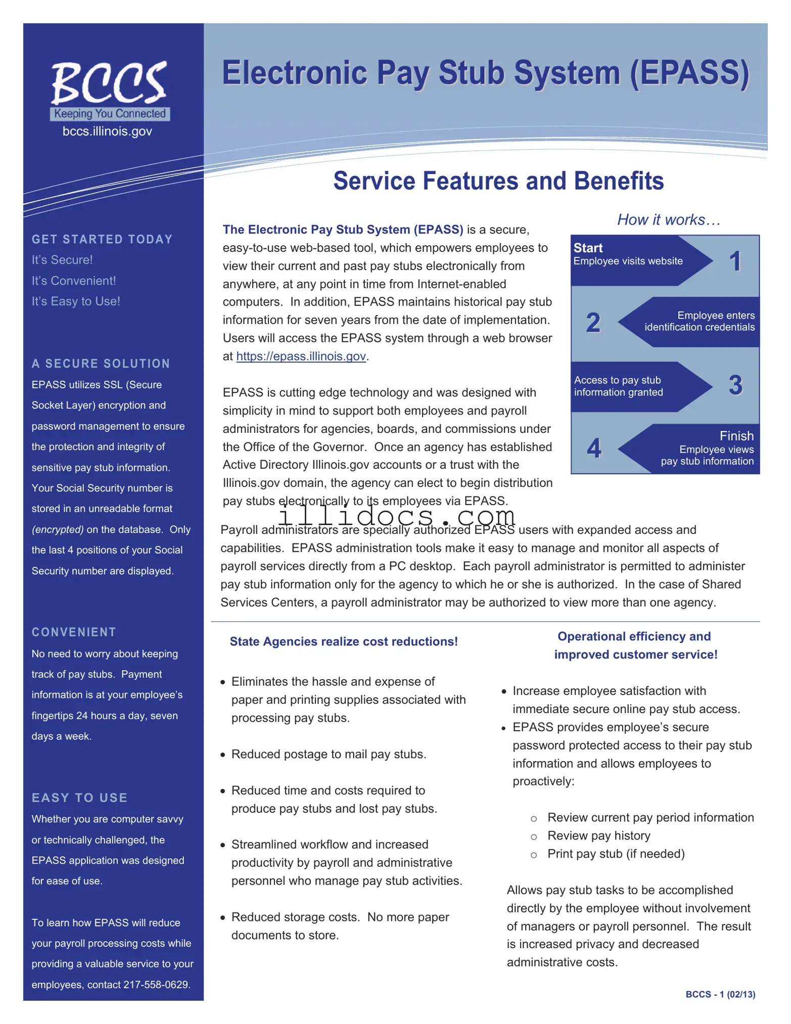 Fillable Illinois Epass Template in PDF